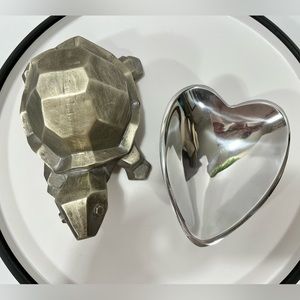 VINTAGE NAMBE 119-1994 HEART TRINKET/SERVING/CATCH-ALL DISH